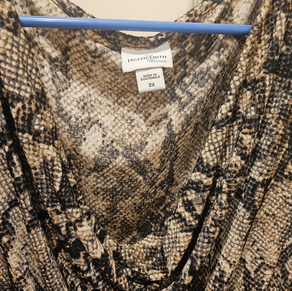 Jaclyn Smith blouse 3x cute